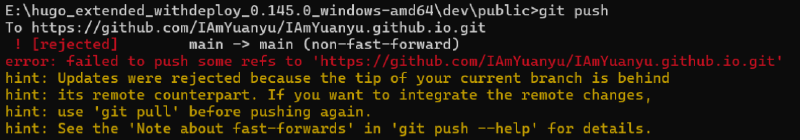 Featured image of post 暴力解决git上传代码报错